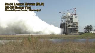 NASA’s Stennis Space Center Conducts RS-25 Engine Test