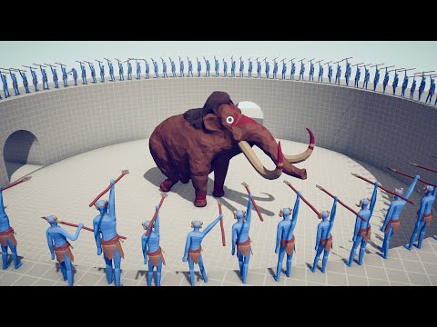 100x SPEAR THROWERS vs EVERY UNIT - Totally Accurate Battle Simulator TABS
