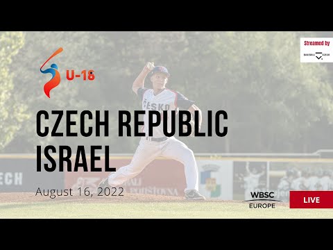 24 U-18 Baseball European Championship - Czech Republic VS Israel