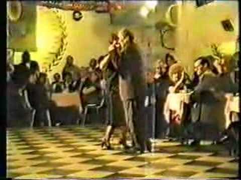  Gerardo Portalea  and  Susanna  are  dancing  to  the  tango  "  Indio Manso  "