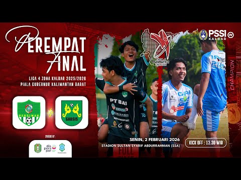 PERSIWAH MEMPAWAH VS GABSIS SAMBAS - BABAK PERDELAPAN FINAL LIGA 4 PIALA GUBERNUR KALBAR 2025/2026