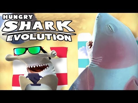 Hungry Shark Evolution - All 20 Max Level Sharks Unlocked (Nessie)