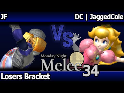MNM 34 - JF (Shiek) vs DC | JaggedCole (Peach) - Losers Bracket