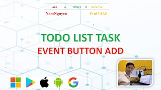 Download the video "Android02 Todo List Task Sự kiện button ADD RecycleView Lab2 P6"