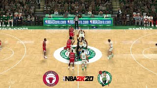 NBA 2K20: Chicago All-Time Bulls vs Boston All-Times Celtics (PC)