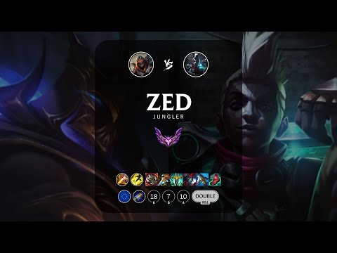 Zed Jungle vs Ekko - EUW Master Patch 13.5