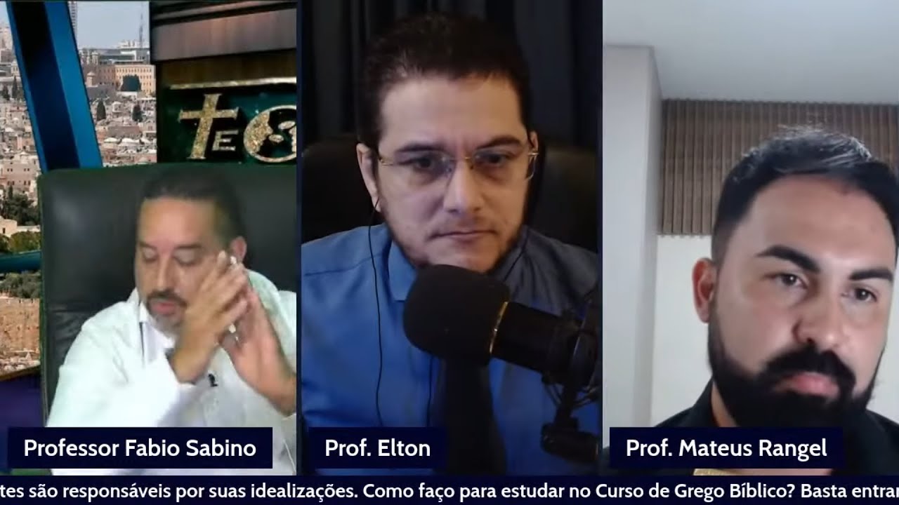 DEBATE: GÊNESIS É UM PLÁGIO DOS MITOS ANTIGOS? PROF. MATEUS RANGEL x PROF. FÁBIO SABINO