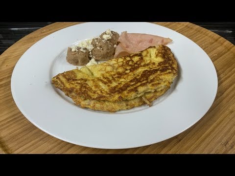 Omelette  de huevo relleno Video