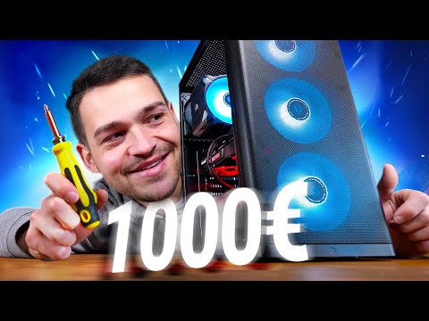 Wir BAUEN & TESTEN unseren 1000€ GAMING PC!! (2023)