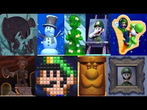 New Super Luigi U - All Hidden Luigi Locations
