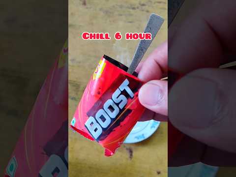 easy 1minute boost popsicle boost ice cream #shorts #icecream #boost