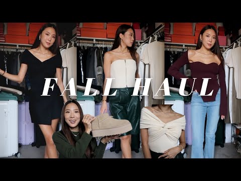 HUGE COLLECTIVE TRY ON FALL/AUTUMN FASHION HAUL • UGG, Khaite, Sporty & Rich
