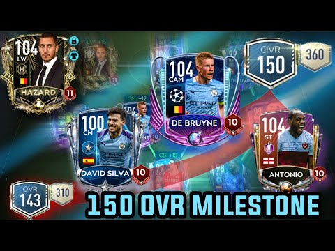 FINALLY REACHED 150 OVR! FIFA MOBILE 20 TEAM UPGRADE 143 TO 150 | 104 UCL KDB PART OF MAN CITY DUO