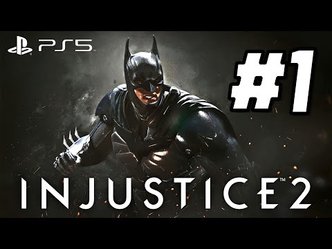 Injustice 2: Gameplay Walkthrough Part 1 - (Batman) - No Commentary [PS5]