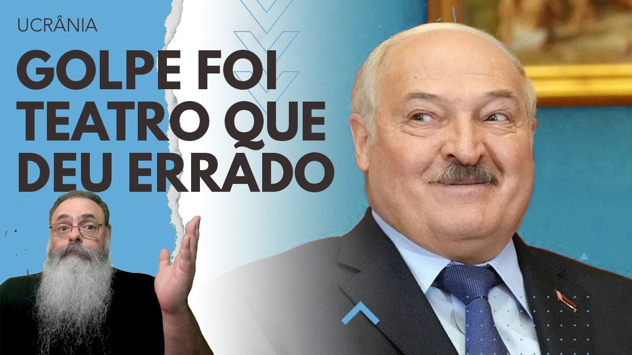 O que HOUVE no GOLPE do PRIGOZHIN? FOI tudo COMBINADO? FOI REAL? SÓ se SABE que PUTIN se deu MAL