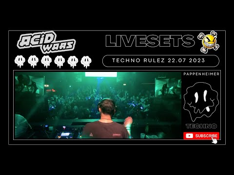 Pappenheimer @ Techno Rulez! (Fusion Club Münster) 22.07.2023 DJ Mix