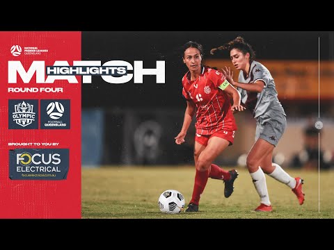 NPL Queensland Women's Round 4 Highlights: Olympic FC vs Queensland Academy of Sport
