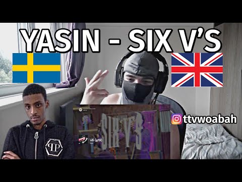 UK + SWEDISH COLLAB!! UK REACTION 🇬🇧 🇸🇪 YASIN - SIX V'S EP | REACTION | SWEDISH MUSIC