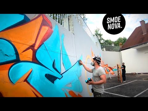 cleanest GRAFFITI with FAMOUS 🇩🇪 WRITERS !! Schichtweise Jam 2019 report