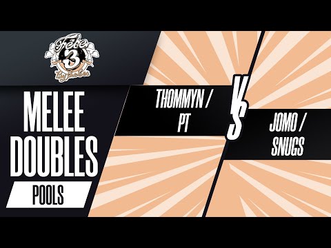 ThommyN / PT vs JoMo / Snugs - Melee Doubles Pools - Fête 3: By the Sea