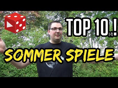 Die besten Spiele für den Sommer - Top 10 der Outdoor / Draußen / Urlaubs - Spiele