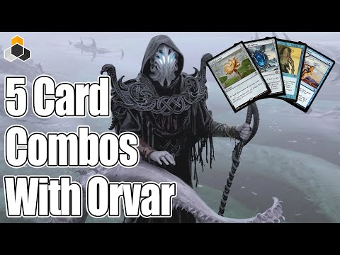 Building Mono Blue Jank Combo! Orvar, the All-Form EDH Deck