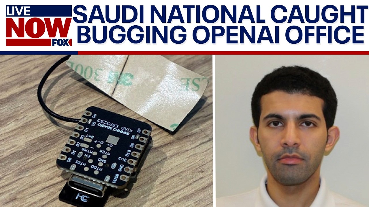 Saudi National arrested after planting recording device at OpenAI office