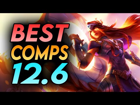 THE BEST TEAM COMPS OF PATCH 12.6 - TIER LIST - TFT 6.5 Guide Strategy Best Ranked Comps Patch 12.6