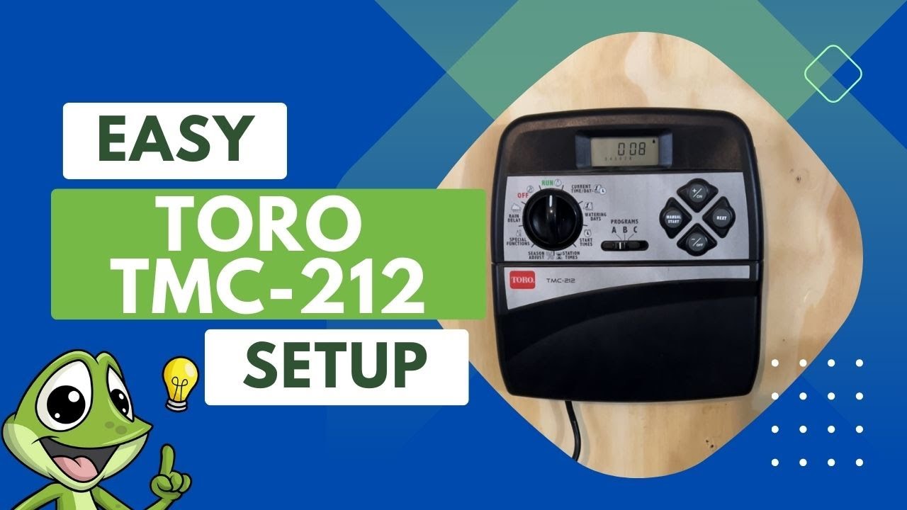 Toro TMC 212 - Programming the easy way!