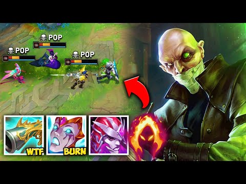 SINGED WITH COLLECTOR POPS YOU WITH POISONS (THIS IS AMAZING) - League of Legends