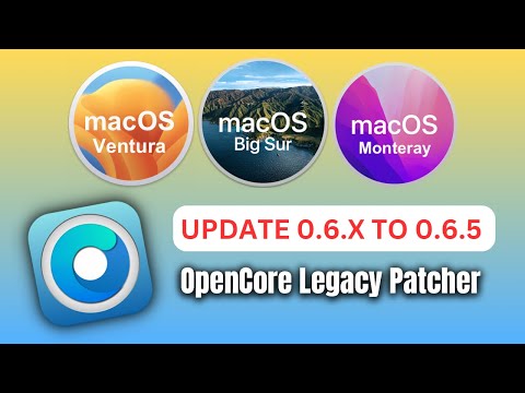 How To Update OpenCore Legacy Patcher | Any version