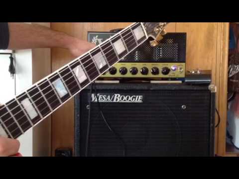 Switching between clean/distorsion on a Victory Sheriff 22