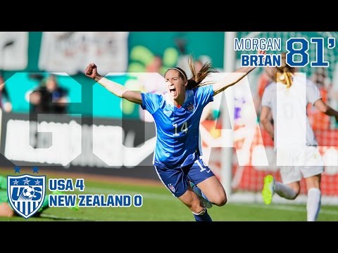 WNT vs. New Zealand: Morgan Brian Goal - April 4, 2015