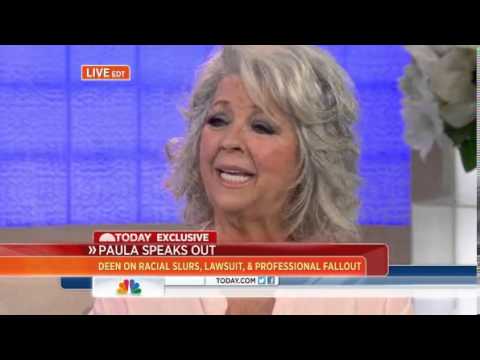 'I is what I is'  Paula Deen sobs on the Today Show