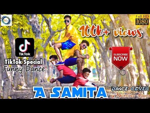 A Samita Comedy Dance Cover|| TikTok banned Special Video || Nritricks Dance