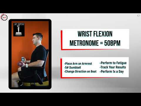 Gamer Exercise Series - Wrist Flexion Metronome