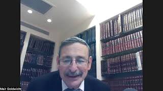 פרשת במדבר הרב מאיר גולדויכט תשפ״ה (הרב מאיר גולדוויכט) - התמונה מוצגת ישירות מתוך אתר האינטרנט יוטיוב. זכויות היוצרים בתמונה שייכות ליוצרה. קישור קרדיט למקור התוכן נמצא בתוך דף הסרטון