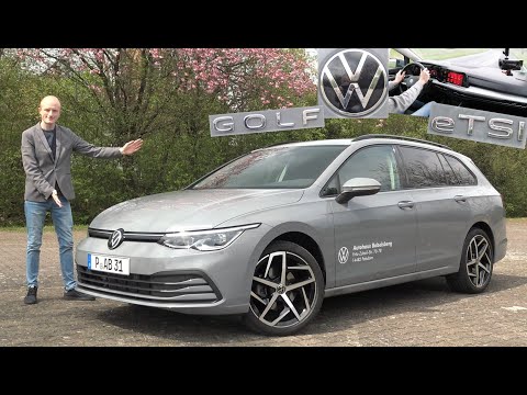 The new VW Golf 8 Variant (1.0 eTSI) in the test - Is the small petrol engine enough? Review Driv...