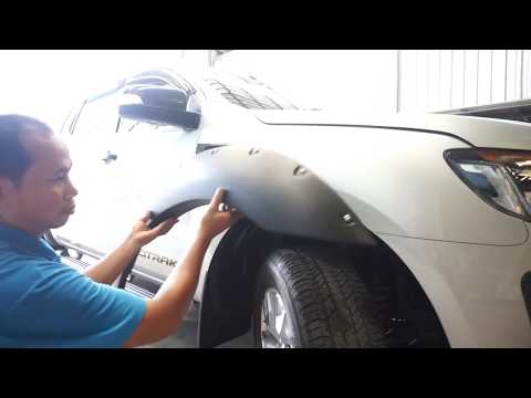 INSTALLATION FENDER FLARES RANGER 2012