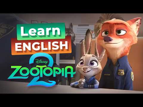 跟著《動物方城市2》一起學英文！ (Learn English with ZOOTOPIA 2)