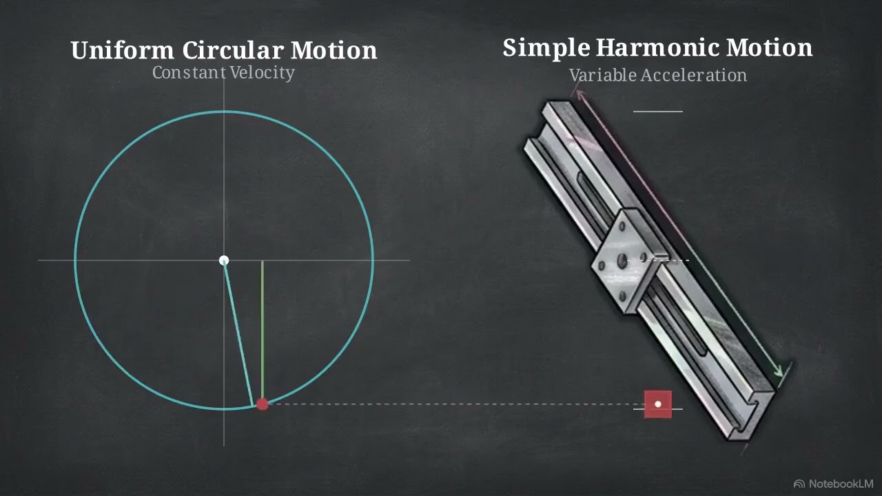 Uniform Circular Motion and Simple Harmonic Motion