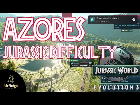 Jurassic World Evolution 3 Jurassic Difficulty Challenge Azores 5 Star Tutorial