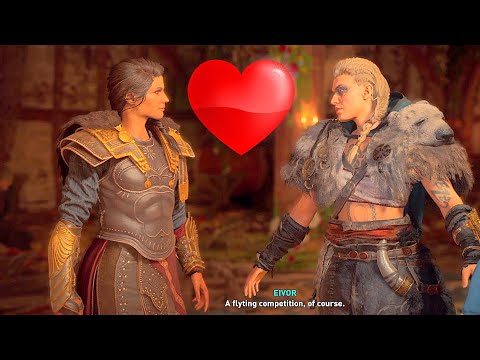 Kassandra Has Huge Crush On Famale Evilor Assassins Creed valhalla Cross Over