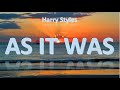Harry Styles As It Was 1 Hour