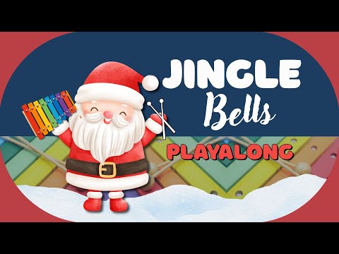 JINGLE BELLS 2 part Christmas Play Along for Xylophone/ Hand Bells/ Boomwhackers/ Keyboard