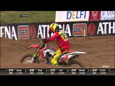 Monster Energy FIM MXoN FULL Race 3 Replay 2014