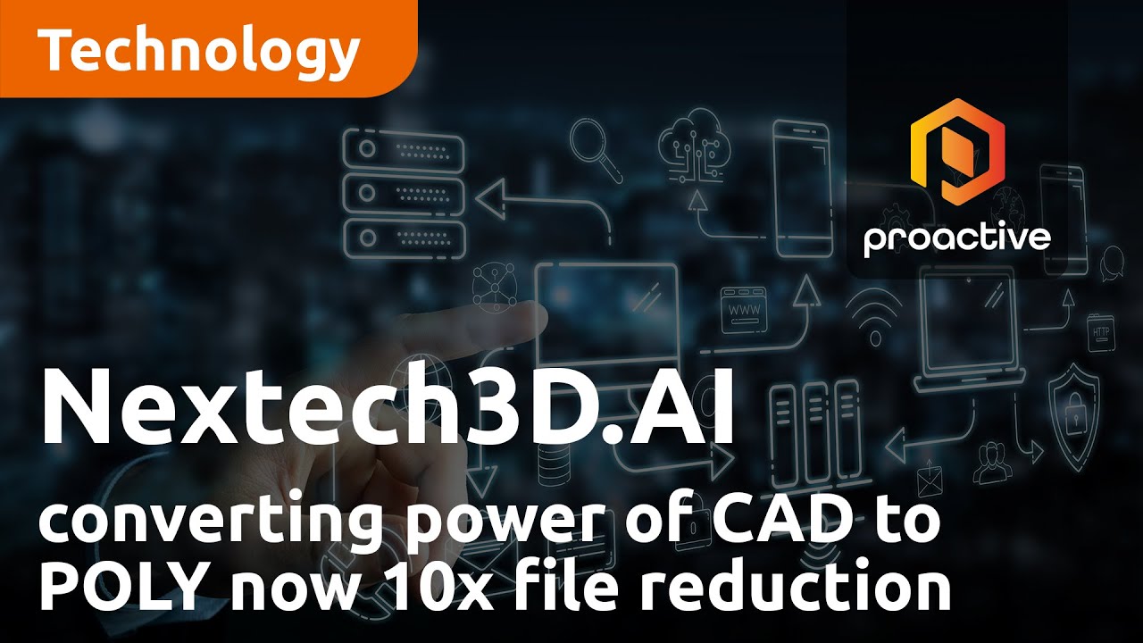 Nextech3D.AI’s Toggle 3D announces converting power of CAD to POLY now 10x file reduction