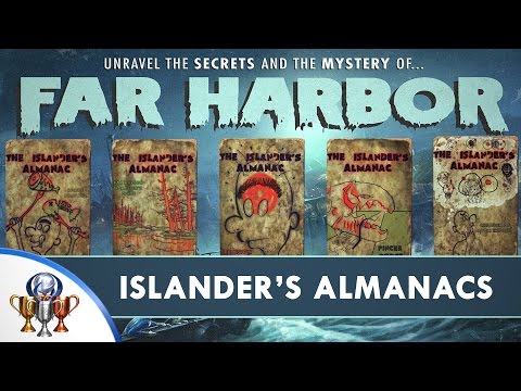 Fallout 4 Far Harbor DLC - Islander's Almanac Magazine Locations (All 5 Issues) Trophy Guide