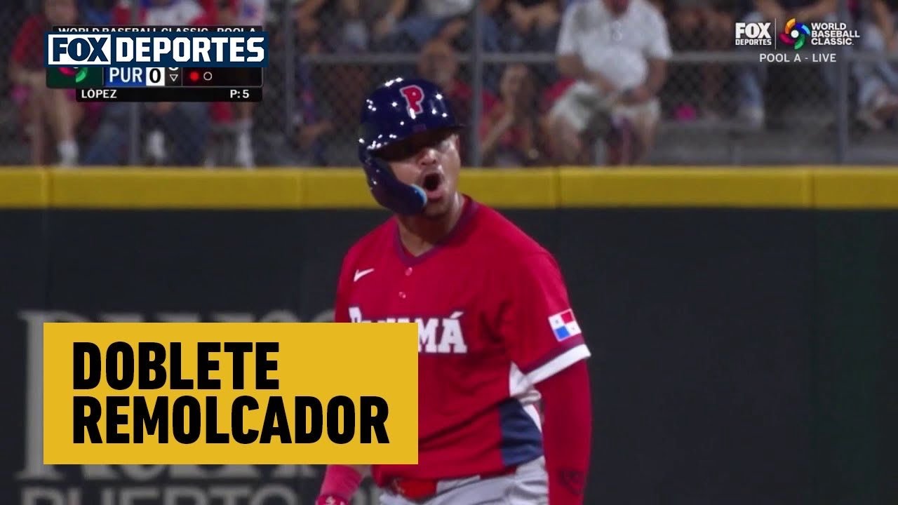 🇵🇦💪 DOBLETE REMOLCADOR Luis Castillo | Panamá 2-0 Puerto Rico | WBC 2026