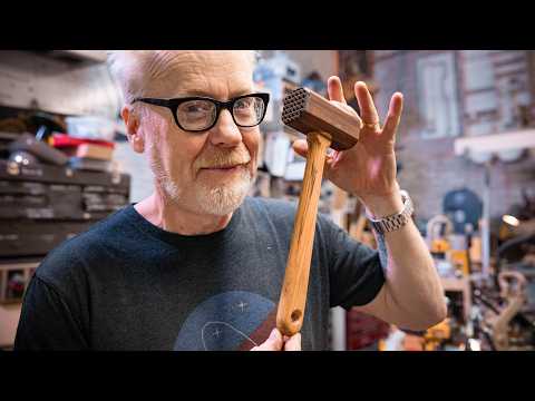 Adam Savage Makes a Perfect Kitchen Mallet!